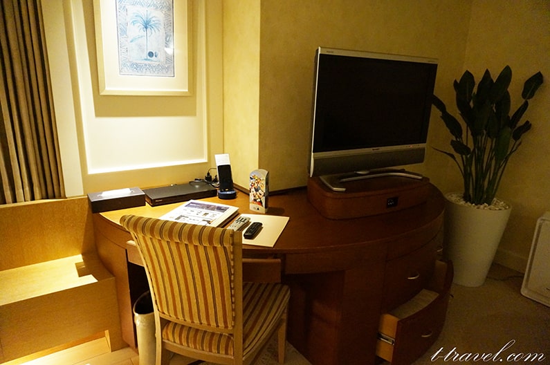 ホテルオークラ東京ベイのデラックスジュニアスイートルーム　